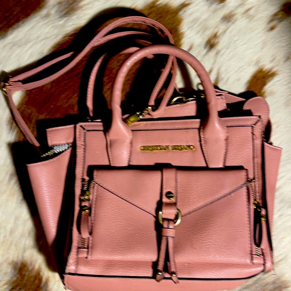 Payless Christian Seriano pink handbag